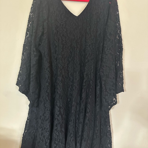 Torrid Black Lace Long Sleeve Dress - Picture 3 of 4